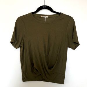 Marine Layer twist front tee